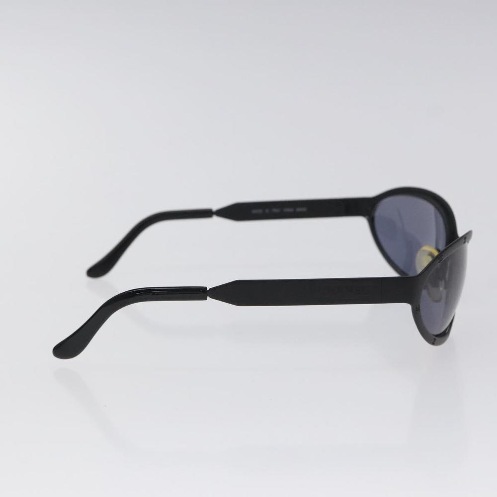 CHANEL Sunglasses metal Black CC Auth SW912 - Picture 5 of 12